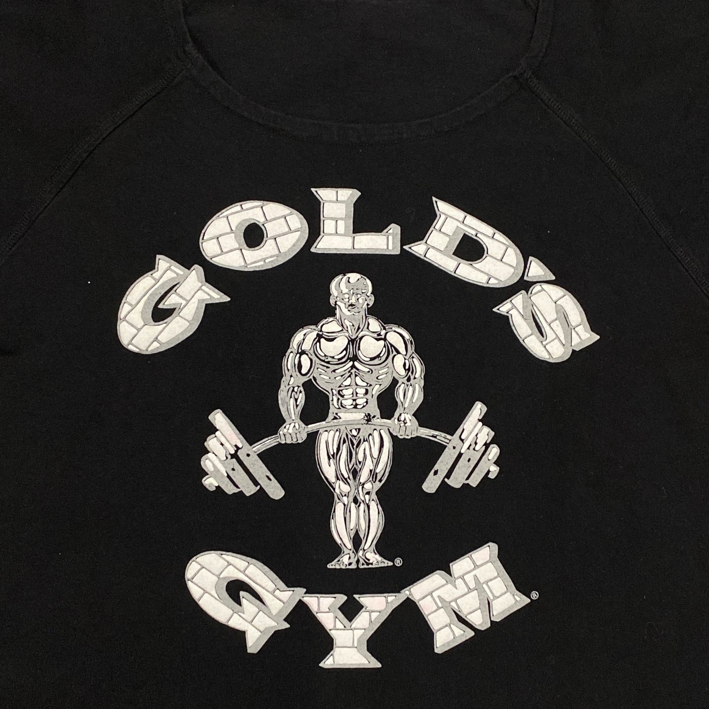 Vintage Golds Gym Brick logo Ragtop